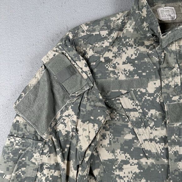 US Military ACU Army Combat Uniform Coat UCP Digital Camo Ripstop Medium Reg - Picture 6 of 16